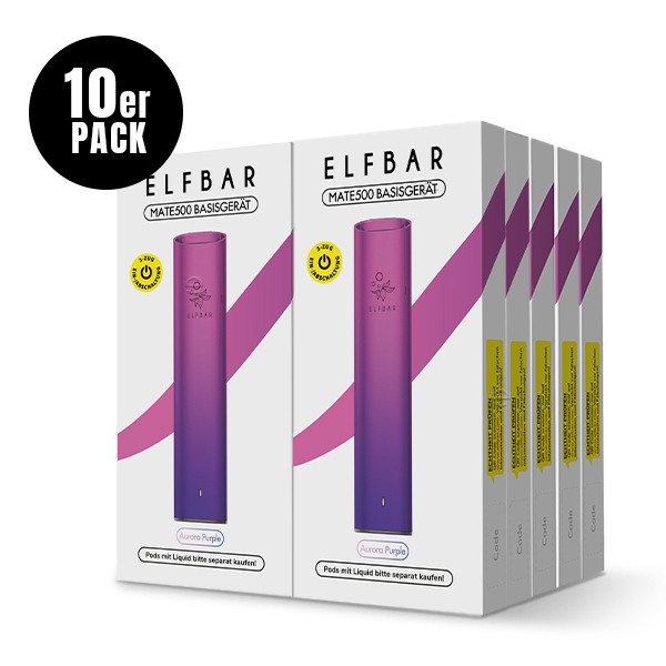 **MATE 500 Pod Kit Basisgerät 10er Pack - Elfbar – Bild 4