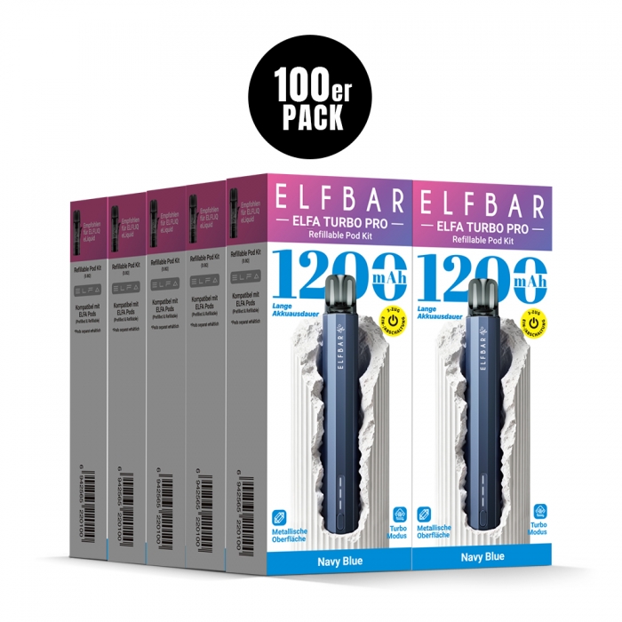 Elfa Turbo Pro Kit (100er VPE) - Elfbar – Bild 4