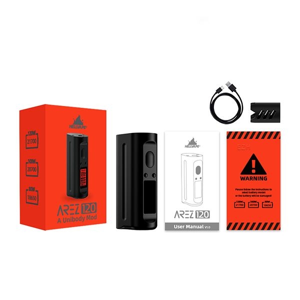 Aera 120 Watt Mod Akkuträger - Hellvape – Bild 10