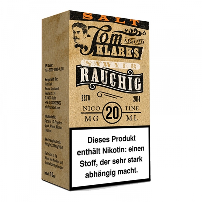 RAUCHIG Nikotinsalzliquid 10ml - TOM KLARK