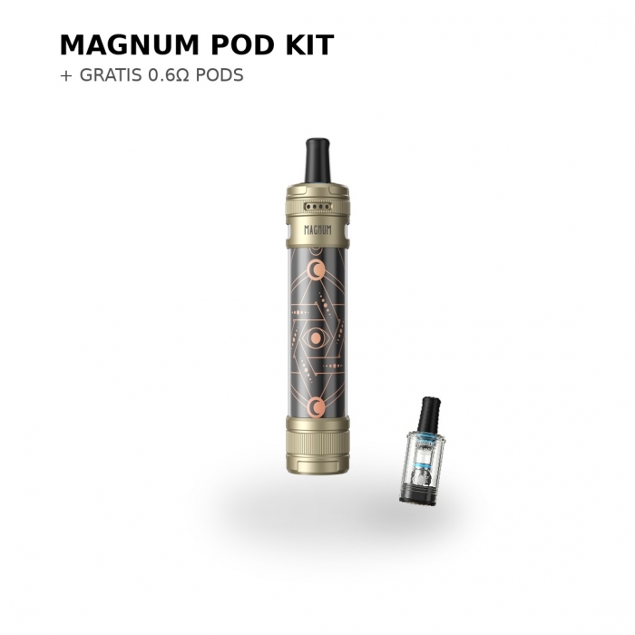 Magnum Pod Kit Bundle 1Kit +1 Magnum Pod 0.6 Ohm - Aspire – Bild 2