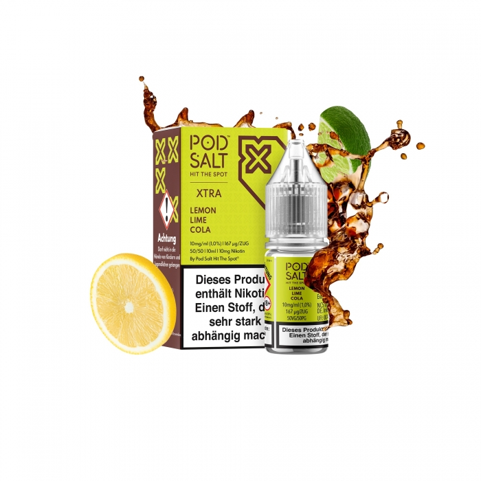Xtra Lemon Lime Cola Nikotinsalzliquid - POD SALT