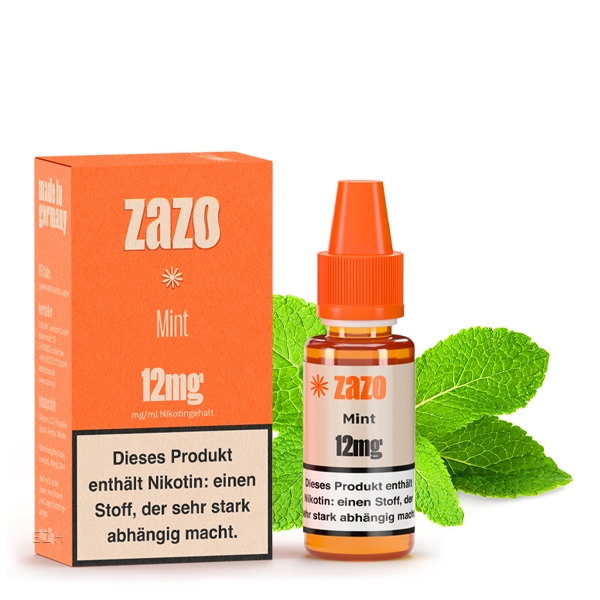 Mint E-Liquid 10ml von Zazo - Made in Germany – Bild 3