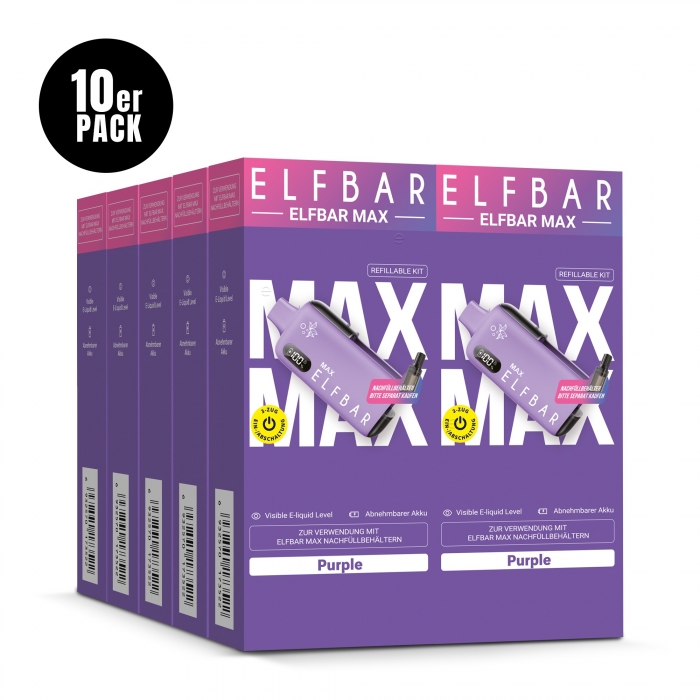 Elfbar Max Basisgerät (10er Pack) - Elfbar – Bild 4