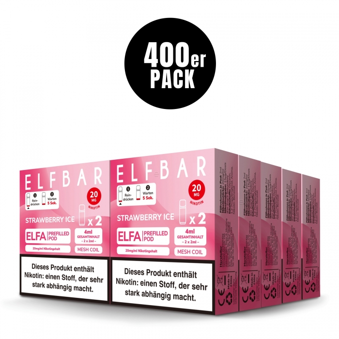 Elfa Prefilled Pod (400 VPE) - Neue Sorten – Bild 5