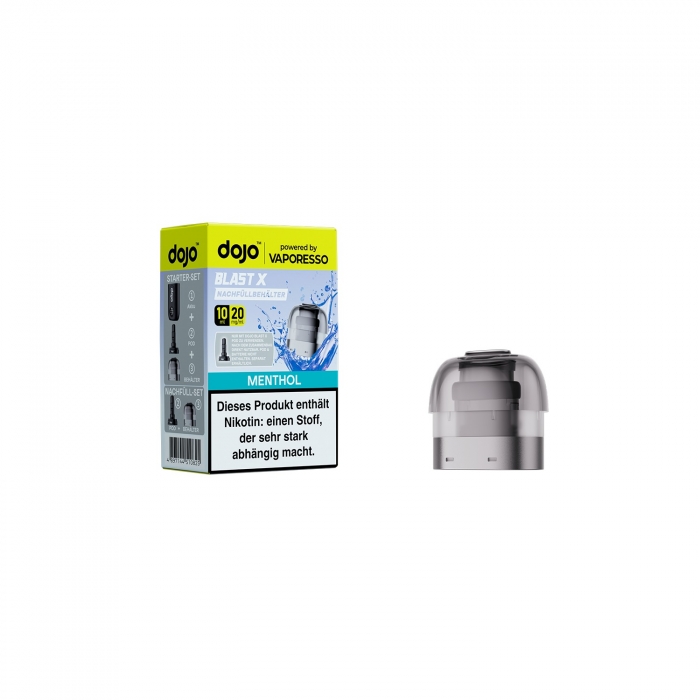 DoJo Blast X - Menthol - Nachfüllbehälter 10ml by Vaporesso