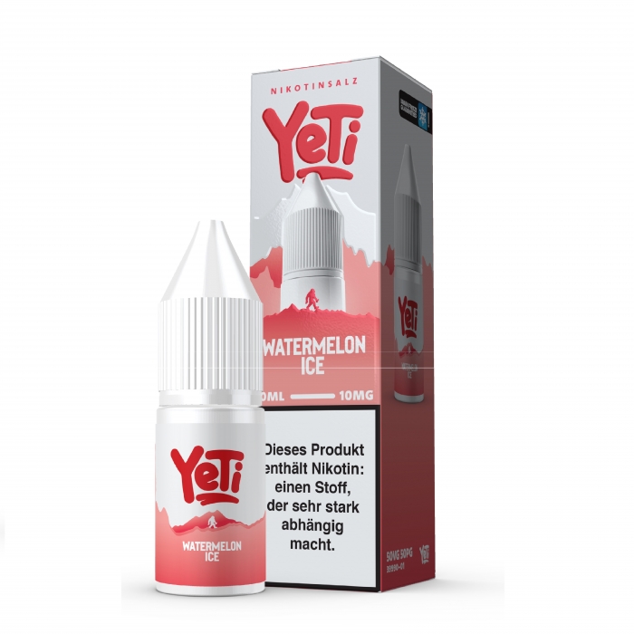 Watermelon Ice - 10ml Nikotinsalzliquid (Wassermelone&Frische) - Yeti – Bild 2