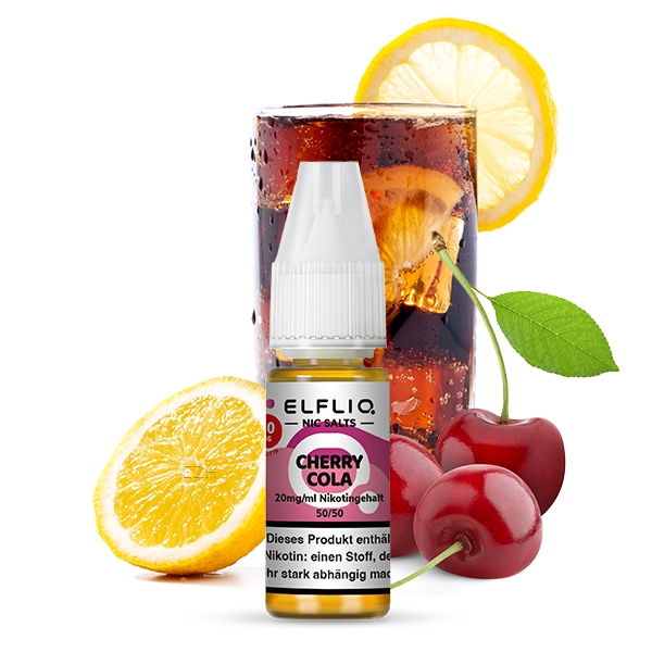 Cherry Cola Nikotinsalzliquid (Kirsche & Cola) - Elfliq (ELFBAR)