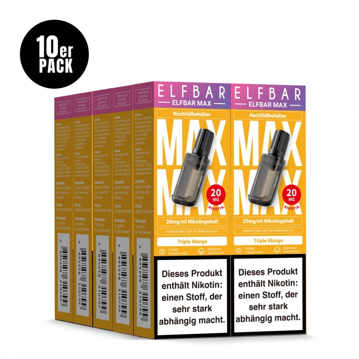 Elfbar Max Prefilled Pod (10er Pack) - Elfbar – Bild 4