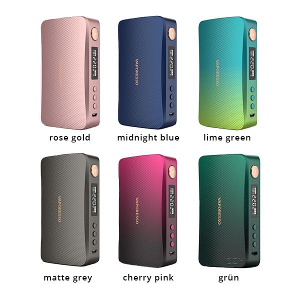 Gen 220W Mod Akkuträger - VAPORESSO – Bild 4