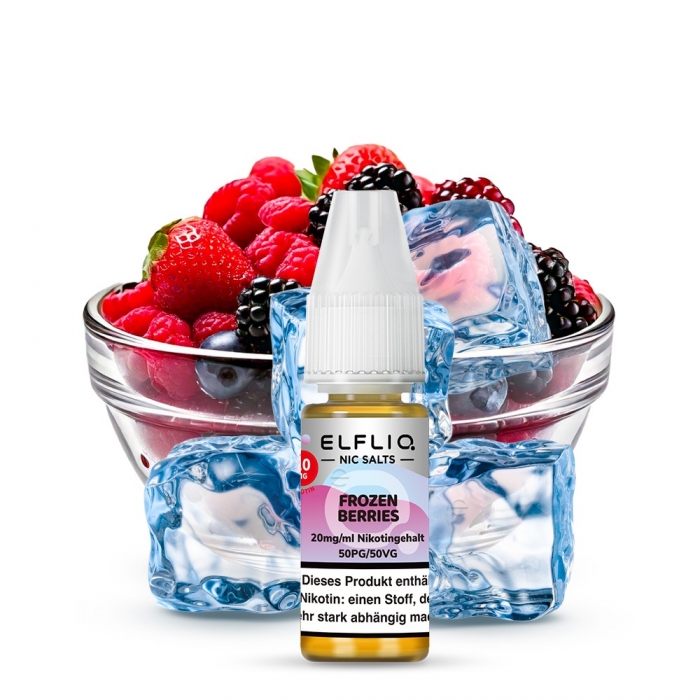 Frozen Berries Nikotinsalzliquid - Elfliq (ELFBAR) – Bild 2