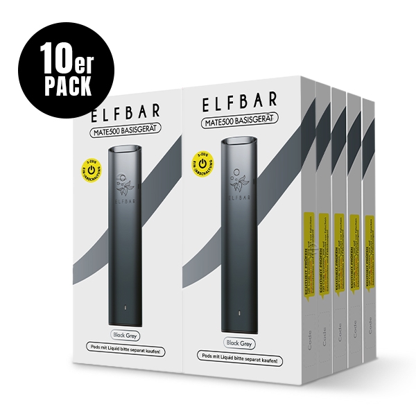 **MATE 500 Pod Kit Basisgerät 10er Pack - Elfbar