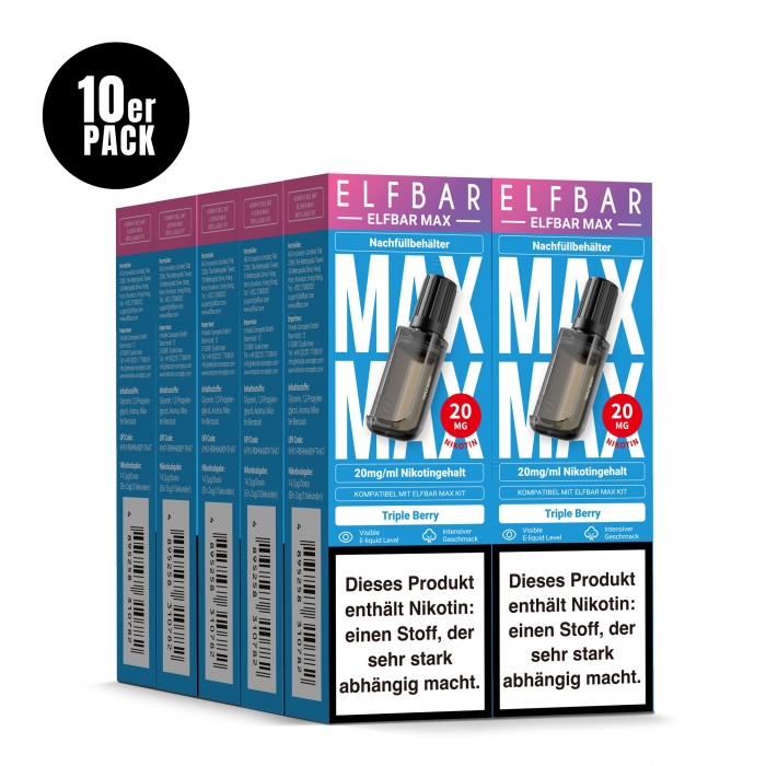 Elfbar Max Prefilled Pod (10er Pack) - Elfbar – Bild 3
