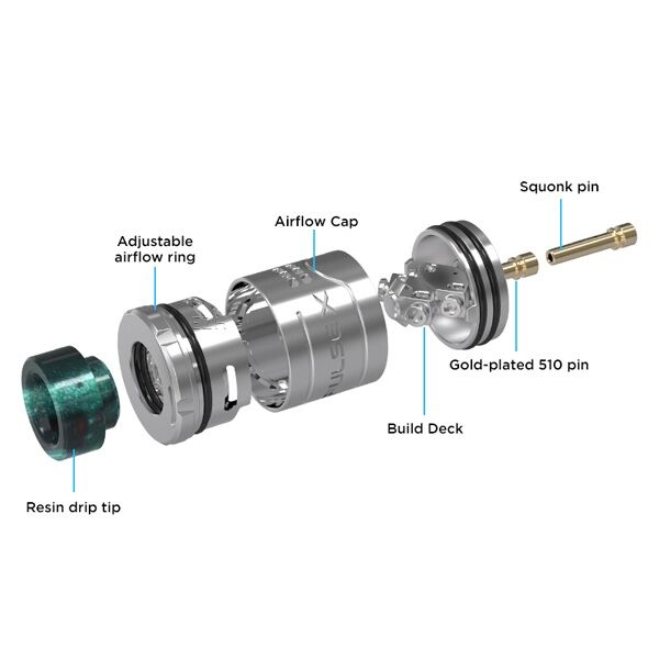 PX RDA Selbstwickelverdampfer - VandyVape – Bild 2