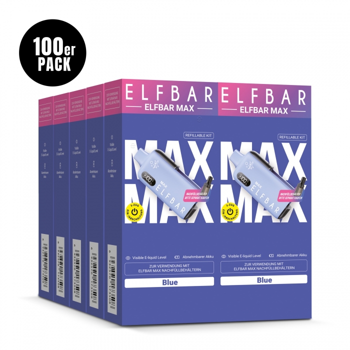 Elfbar Max Basisgerät (100er Pack) - Elfbar – Bild 2