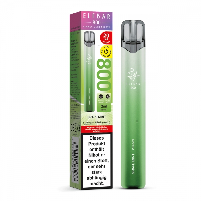 Elfbar 800 Einweg E-Zigarette 20mg - Elfbar – Bild 3
