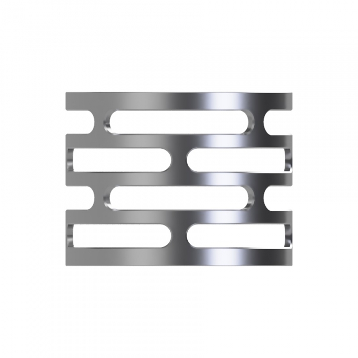 Simurg X30 Tank Shield Maze Edelstahl - I Mist – Bild 2