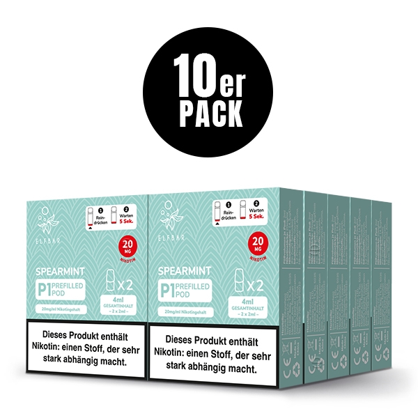 **MATE 500 P1 Prefilled Pods (10er Pack) - Elfbar – Bild 4
