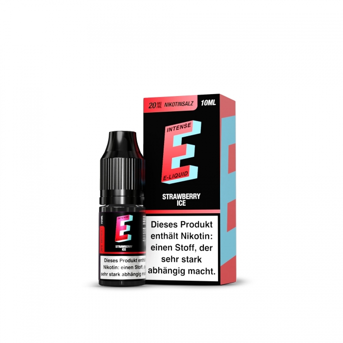 **NEU** E Intense Strawberry Ice Nikotinsalz Liquid 10ml - TVE – Bild 2