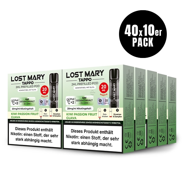 Lost Mary Tappo Prefilled Pods 400 VPE - by ELFBAR – Bild 2