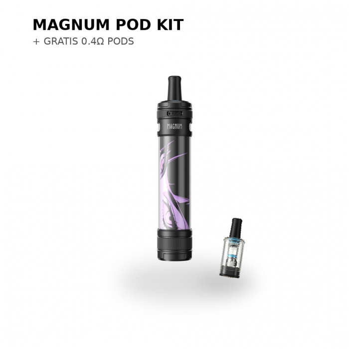 Magnum Pod Kit Bundle 1Kit +1 Magnum Pod 0.4 Ohm - Aspire