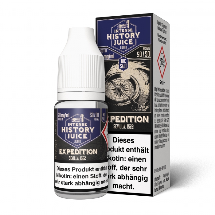 Expedition (Wassermelone) Nikotinsalzliquid - INTENSE HISTORY JUICE – Bild 2