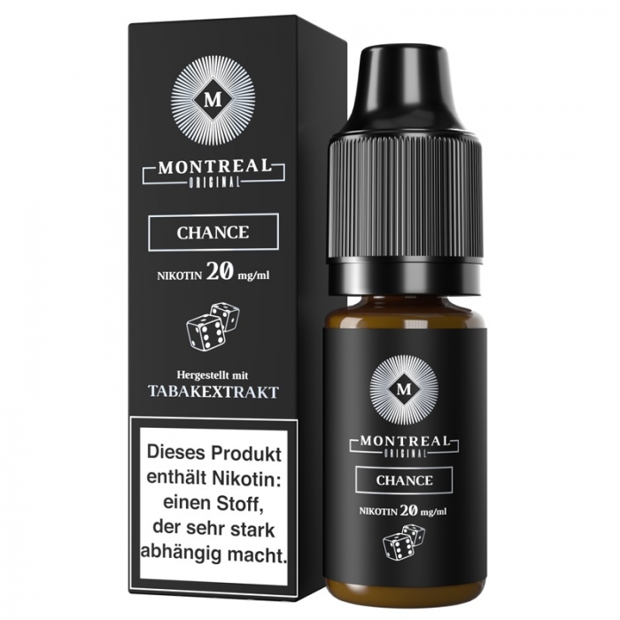 Neu**Montreal Origin Chance Nikotinsalzliquid 10ml – Bild 2