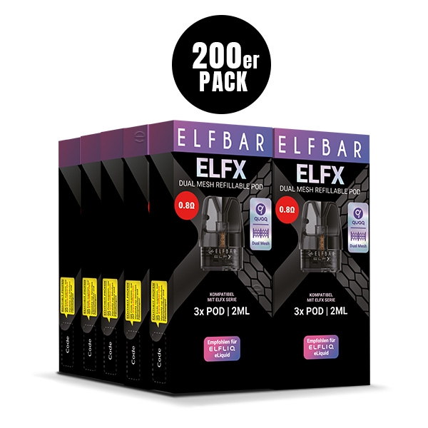 Elfa ELFX Pod Tank Verdampfer 200er VPE - Elfbar