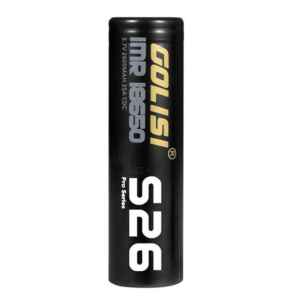 IMR 18650 S26 35A 2600mAh Akku - Golisi