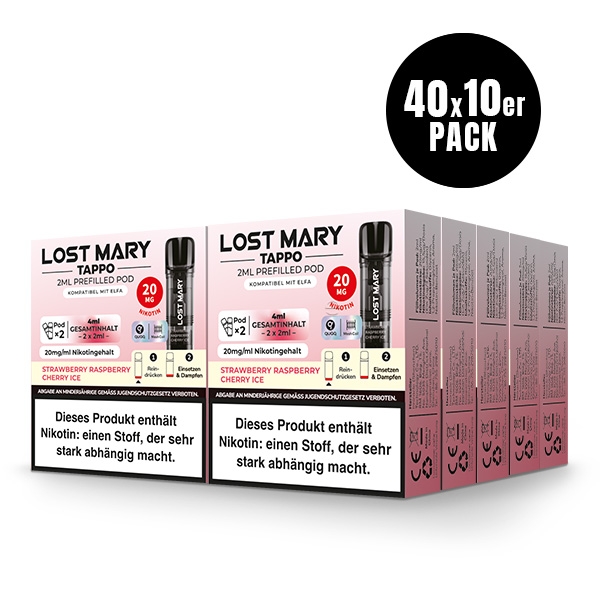 Lost Mary Tappo 2ml Prefilled Pod 400x(2Stk.) - Neue Sorten - by ELFBAR – Bild 4