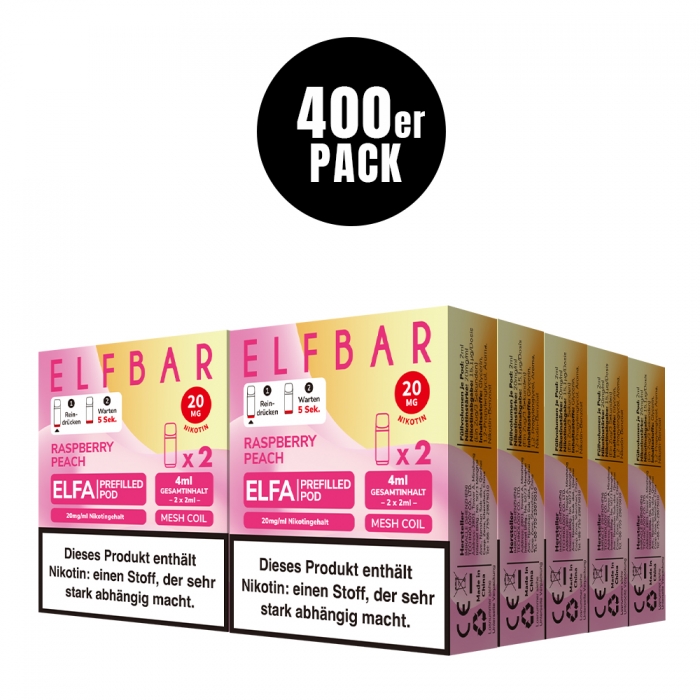 Elfa Prefilled Pod (400er VPE) - 5 Neue Sorten - Elfbar – Bild 3