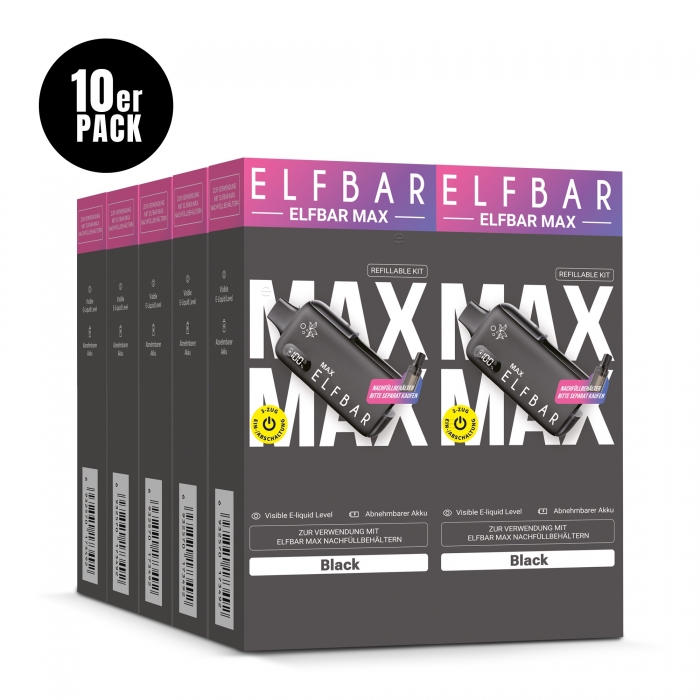 Elfbar Max Basisgerät (10er Pack) - Elfbar