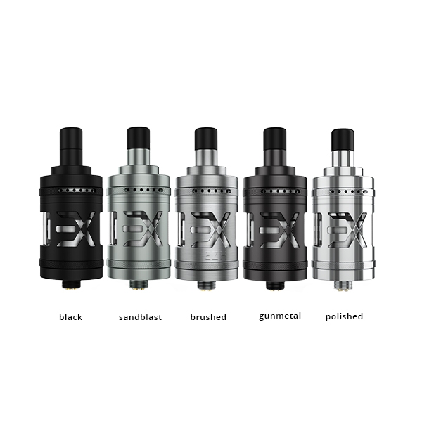 Expromizer V5 RTA (schwarz, gunmetal, sandblast) -Selbstwickel-Tankverdampfer - Exvape – Bild 3