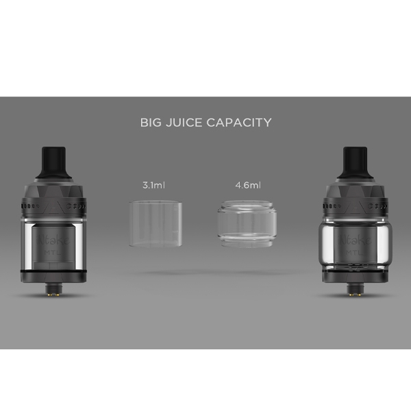 Intake MTL RTA (Schwarz und Gunmetal) Selbstwickel Tankverdampfer - AUGVAPE – Bild 4