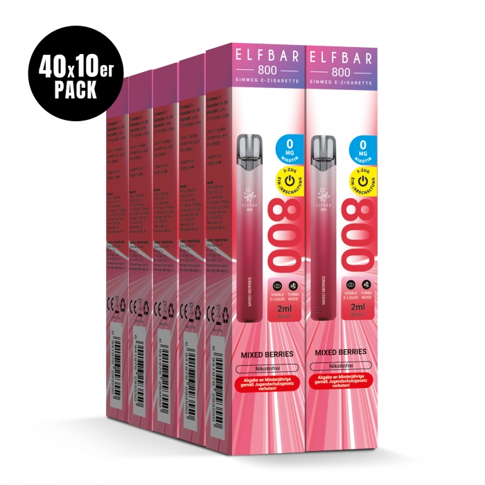Elfbar 800 Nikotinfrei Einweg E-Zigarette (400 Stk.) - Elfbar – Bild 3