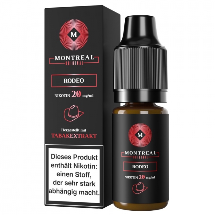 Neu**Montreal Origin Rodeo Nikotinsalzliquid 10ml – Bild 2