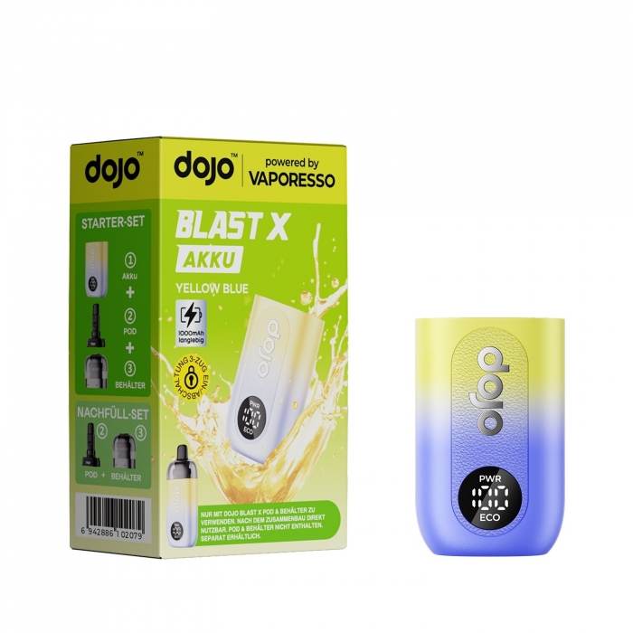 Dojo Blast X Basisgerät Limited Edition - Yellow Blue - Vaporesso