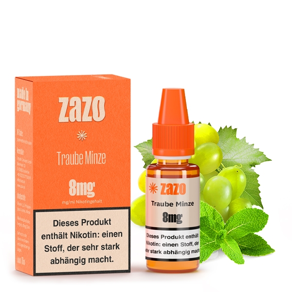 Zazo Neo - Traube Minze 10ml Liquid – Bild 2