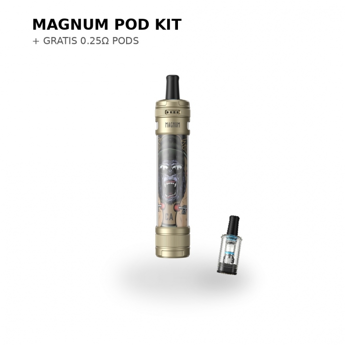 Magnum Pod Kit Bundle 1Kit +1 Magnum Pod 0.25 Ohm - Aspire – Bild 2