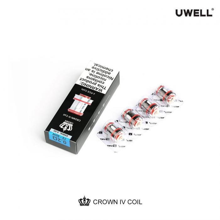 CROWN IV Ersatz-Verdampfer 0,2 & 0,4 Ohm - UWELL