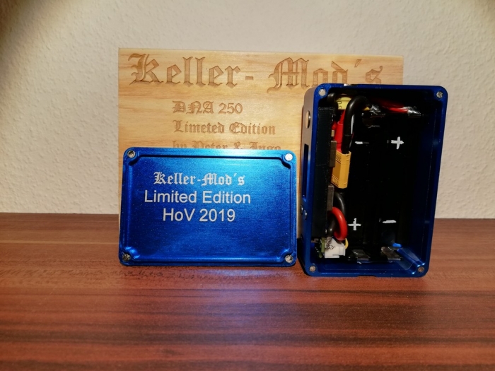 Aera 120 Watt Mod Akkuträger - Hellvape – Bild 4