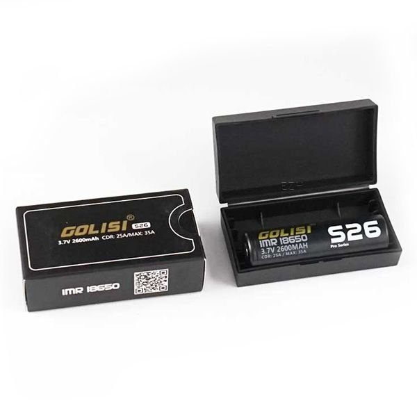 IMR 18650 S26 35A 2600mAh Akku - Golisi – Bild 2