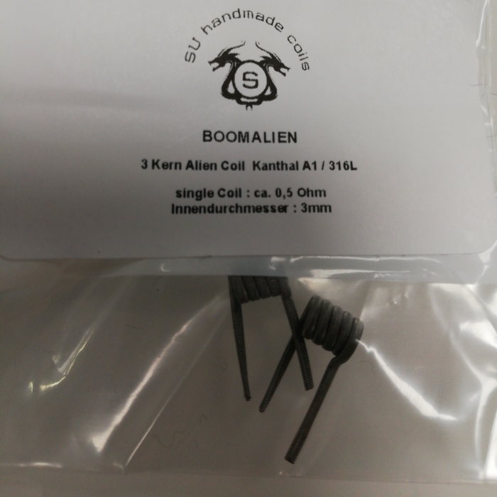 Manufaktur Coils - BOOMALIEN (Alien) 0,30 - 0,50 Ohm – Bild 2