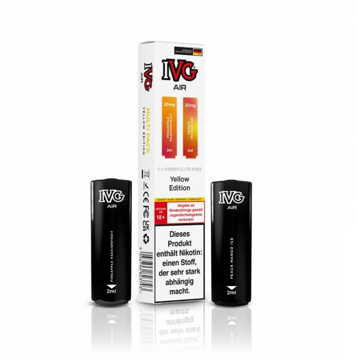IVG Air Multi Flavour Edition Prefilled Pods (2er Pack) – Bild 5