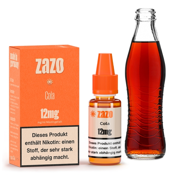 Cola E-Liquid 10ml von ZAZO - Made in Germany – Bild 3