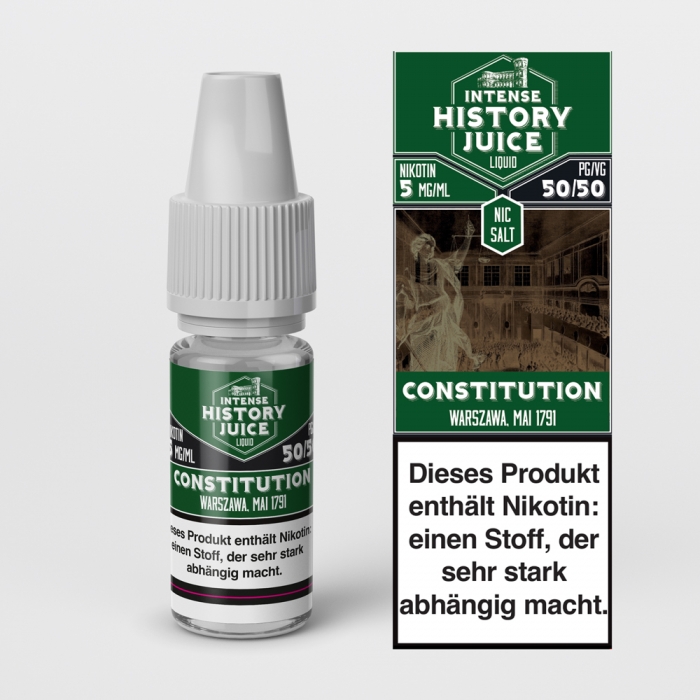 Constitution (Fruchtmix) Nikotinsalzliquid - INTENSE HISTORY JUICE