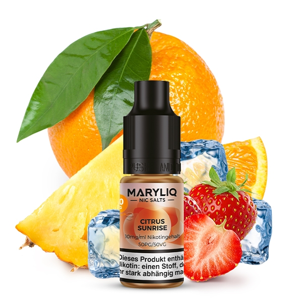 Citrus Sunrise Nikotinsalzliquid - Maryliq (Lost Mary)